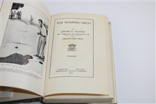 1915 'The Winning Shot' by Jerome Travers & Grantland Rice W/ Dust Cover