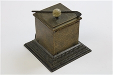 Vintage Cigarette Dispenser with Golf Ball & Golf Club Lidded Top