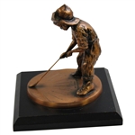 Pinehurst Country Club Balfour Putter Boy Bronze Sundial Statue