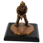 Pinehurst Country Club Balfour Putter Boy Bronze Sundial Statue