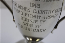 1913 Minnesota Golf Assoc. Championship at Interlachen CC Sterling Trophy Won by P.D. Gribben