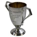 1913 Minnesota Golf Assoc. Championship at Interlachen CC Sterling Trophy Won by P.D. Gribben