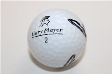 Gary Player Signed Personal Black Knight Logo Golf Ball JSA ALOA