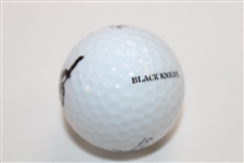 Gary Player Signed Personal Black Knight Logo Golf Ball JSA ALOA