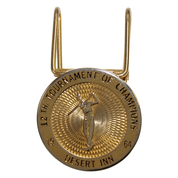 1964 Tournament of Champions at Desert Inn Contestant Clip/Badge - Nicklaus Win
