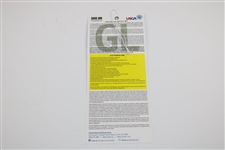 Martin Kaymer Signed 2014 US Open at Pinehurst Monday Ticket JSA ALOA