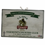 2016 US Open at Oakmont Player Gift Wooden Sign