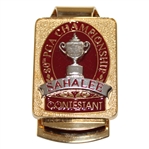 Lanny Wadkins 1998 PGA Championship at Sahalee Contestant Badge/Clip