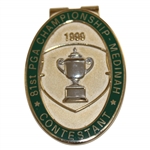 Lanny Wadkins 1999 PGA Championship at Medinah Contestant Badge/Clip - Tiger Win