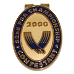 Lanny Wadkins 2000 PGA Championship at Valhalla Contestant Badge/Clip - Tiger Win