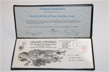 1974 World Golf Hall of Fame Ltd Ed Silver Coin Collection in Original Box w/Info & Certs - 2 Payne Medals