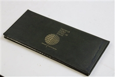 1974 World Golf Hall of Fame Ltd Ed Silver Coin Collection in Original Box w/Info & Certs - 2 Payne Medals