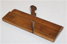 Tom Morris Adjustable Wood Plane for Shaft Peeling