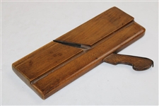 Tom Morris Adjustable Wood Plane for Shaft Peeling