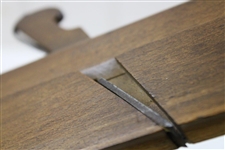 Tom Morris Adjustable Wood Plane for Shaft Peeling