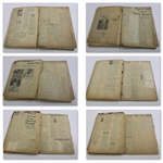Henry 'H.G.' Picard's Personal Newspaper & Articles 1938 Masters Win Scrapbook