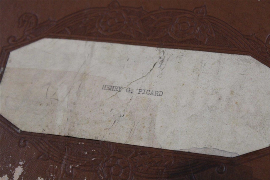 Henry 'H.G.' Picard's Personal Newspaper & Articles Scrapbook