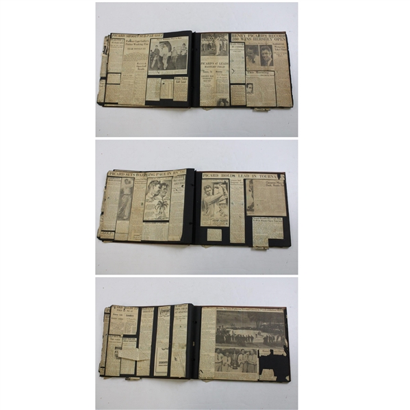 Henry 'H.G.' Picard's Personal Newspaper & Articles Scrapbook