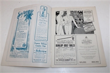 1917 Golfers Magazine with Red Coat Lady Golfer Cover - Chicago, January
