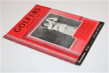 1930 Golfers Magazine with Mrs. O.S. Hill Post-Swing Cover - November