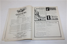 1930 Golfers Magazine with Mrs. O.S. Hill Post-Swing Cover - November