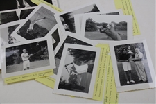 Large Grouping of Photos/Material Used for 'Golfers Magazine' - Helen Lengfeld Collection