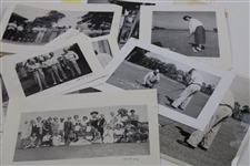 Large Grouping of Photos/Material Used for 'Golfers Magazine' - Helen Lengfeld Collection
