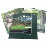 1993, 1996, 1997 & 1998 Official Masters Tournament Journals
