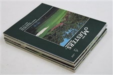 1993, 1996, 1997 & 1998 Official Masters Tournament Journals