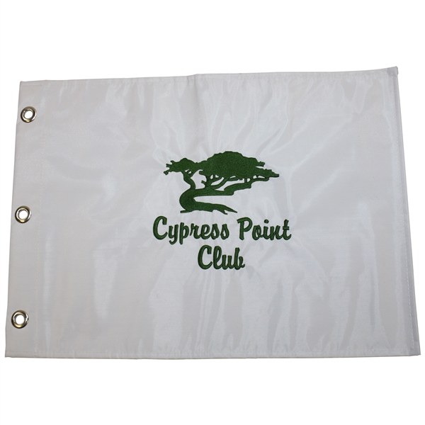 Cypress Point Club Embroidered Member Flag