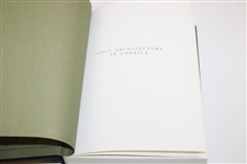 '1927' 'Golf Architecture In America' by George C. Thomas - Canadian Reproduction Copy
