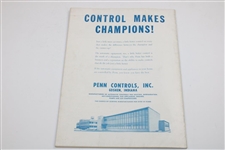1956 Women's Western Open Championship at The Wakanda Club Official Program