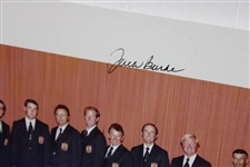 Burke, Blancas, Brewer & Casper Signed 1973 Ryder Cup US Team Photo JSA ALOA