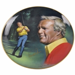 Arnold Palmer Signed Ltd Ed Ceramic 1983 The Athlete of the Decade Plate #1417/3000