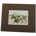 President T. Roosevelt & George Albertus Cox Turn of The Century Golfing Photograph