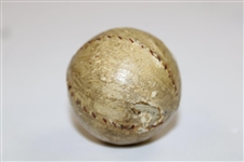 Vintage Game of Fives Leather Golf Ball