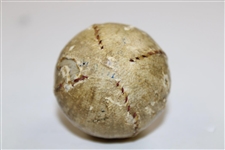 Vintage Game of Fives Leather Golf Ball