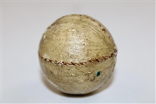 Vintage Game of Fives Leather Golf Ball