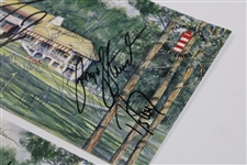 Payne Stewart, Fuzzy Zoeller, Lanny Wadkins & Others Signed Harbour Town Golf Links Scorecards JSA ALOA