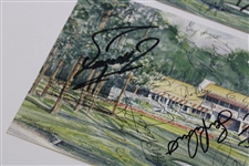 Payne Stewart, Fuzzy Zoeller, Lanny Wadkins & Others Signed Harbour Town Golf Links Scorecards JSA ALOA