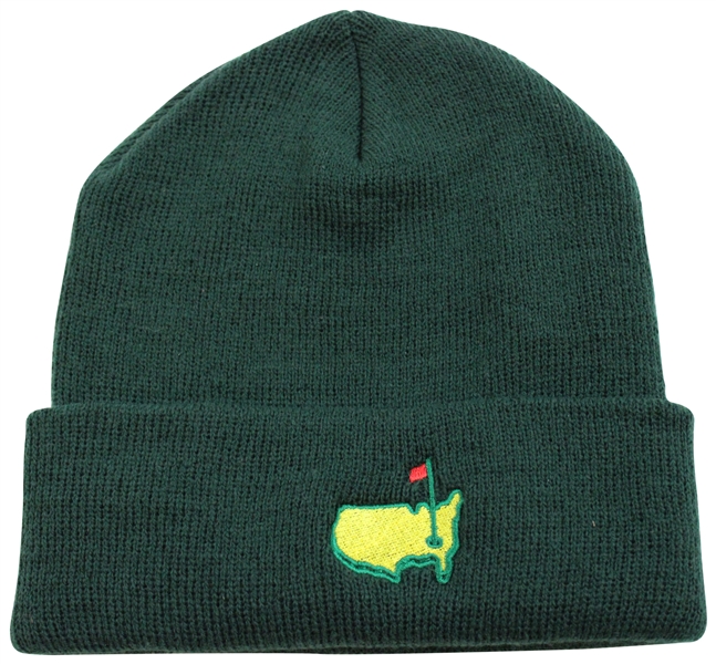 Masters Tournament Green Cotton Beanie Cap - New