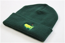 Masters Tournament Green Cotton Beanie Cap - New