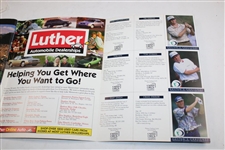 1996 Dayton Challenge Card Sheet In Program w/Tickets, Pairing Sheet & Ephemera
