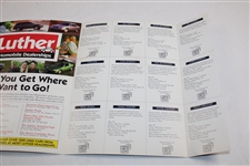 1996 Dayton Challenge Card Sheet In Program w/Tickets, Pairing Sheet & Ephemera