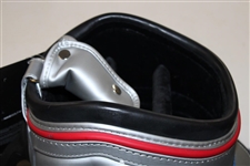 Tiger Woods Official FUSE Science Logo Full Size Golf Bag Red/Blue Lining - Excellent Condition