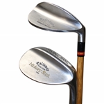 Two (2) Callaway Hickory Sticks - Wedge 56 Degree Sand Billet Series & 58 Degree Sand/Lob Wedge 