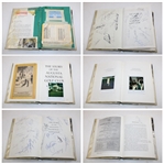 Multi Signed Scrapbooked 1976 'The Story Of The Augusta National Golf Club' Book JSA ALOA