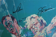 Hogan, Snead, Palmer, Nicklaus, Trevino & Player 'Golf Champions' Signed Neiman Print - Framed JSA ALOA