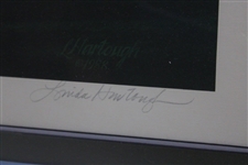 1988 Augusta National GC Ltd Ed 18th Green & Clubhouse Linda Hartough #58/950 - Framed