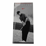 Tiger Woods 1996 Niketown Rookie Card/Ad Piece - Great Condition